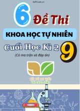 6 Đề thi cuối kì 2 Khoa học tự nhiên lớp 9 có ma trận & đáp án (Kết nối tri thức)